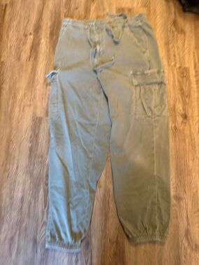 American Eagle Outfitters Olive Green Cargo Joggers